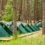 Детский православный палаточный лагерь открылся на берегу реки Страча