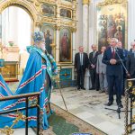 Митрополит Павел совершил в Свято-Духовом кафедральном соборе г. Минска молебен перед началом учебного года