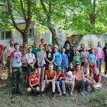 Завершилась первая смена детского туристического лагеря Гомельской епархии