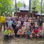 В Гомельской епархии завершил работу детский туристический лагерь для воспитанников воскресных школ