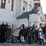 Православные скауты из Гродно посетили древний храм в Мурованке
