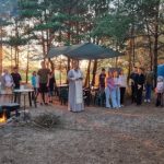 Воспитанники лидской воскресной школы совершили летний поход в сопровождении священнослужителей