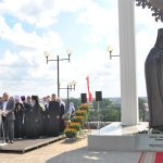 Митрополит Вениамин совершил освящение памятника святителю Георгию (Конисскому) в городе Могилеве