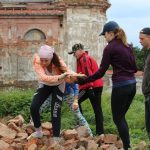 Студенты БелГУТ поработали волонтерами в Юровичском монастыре