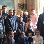 Ребята из молодежного братства посетили ветерана Великой Отечественной войны