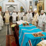 Предстоятель Белорусской Православной Церкви совершил Литургию и отпевание новопреставленного митрополита Филарета