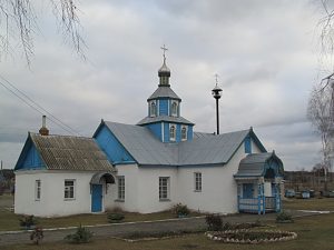 Свята-Траецкая царква (адбудаваная) у вёсцы Таль Любанскага раёна.