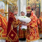 Святейший Патриарх Кирилл и Синод Белорусской Православной Церкви поздравили Митрополита Вениамина с днем тезоименитства