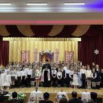 Рождественские поздравления от воспитанников воскресных школ